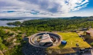 Kristiansand kanonmuseum_drone_foto Steinar Furu