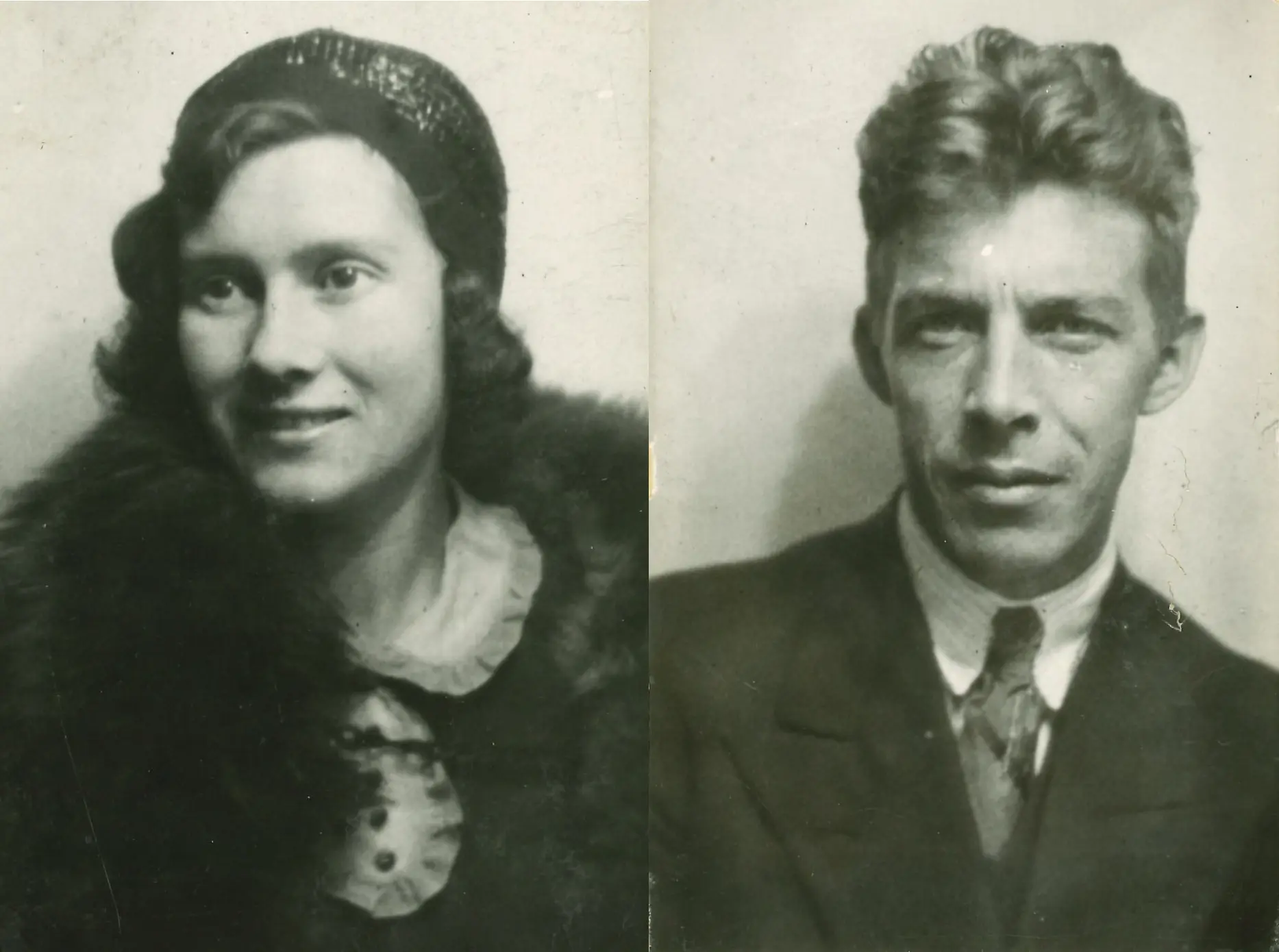 Helga og Reidar Marius Jacobsen, lånt av Hilde Elisabeth Tellefsen Høynes
