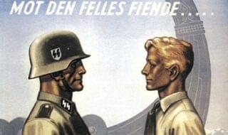 Tysk propagandaplakat.
